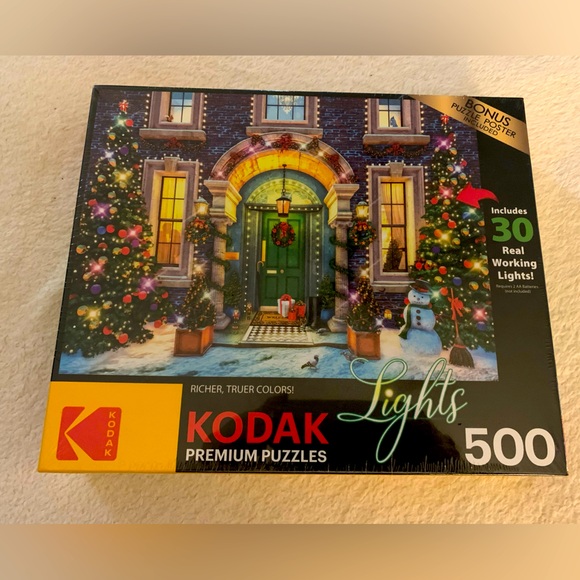Christmas Jigsaw Puzzles Unwrap Christmas Magic With Kodak's 1000